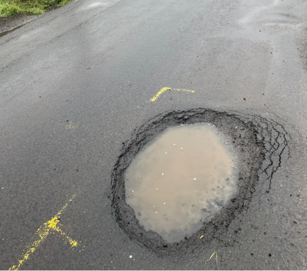 pothole